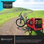 KESSER® Hondenfietskar tot 45 kg 3in1 Fietskar Hond - Rood, Verzenden, Nieuw