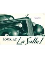 1937 LA SALLE V-8 BROCHURE ENGELS (USA), Nieuw, Author