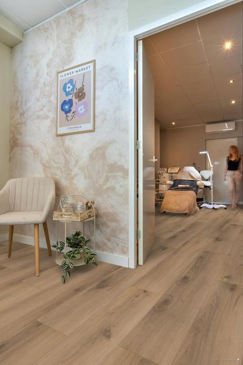 Laminaat rechte plank donker eiken |  Hoomline Optima V4, Huis en Inrichting, Stoffering | Vloerbedekking, Ophalen