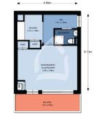 Te Huur 1 Kamer Appartement Pampus In Haarlem, Direct bij eigenaar, Noord-Holland, Appartement, Haarlem