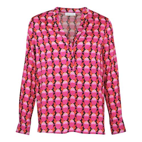 Louis and Mia • roze blouse motief • 36, Kleding | Dames, Tops, Roze, Nieuw, Maat 36 (S), Verzenden