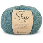 DROPS Sky Mix - 06 zeegroen - Wol Garen, Ophalen of Verzenden, Nieuw