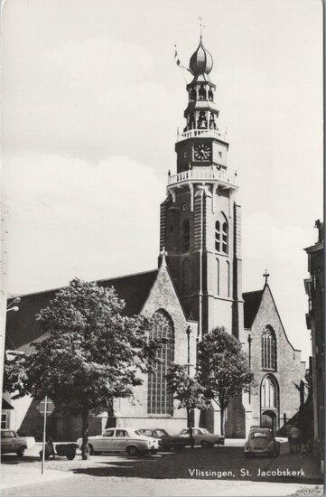 VLISSINGEN - St. Jacobskerk, Verzamelen, Ansichtkaarten | Nederland, Verzenden