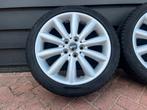 17 inch Mini Cooper styling 499 met all season banden, Gebruikt, Banden en Velgen, 17 inch, All Season