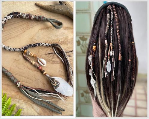 Dreadlock Wraps en Ringen, Sieraden, Tassen en Uiterlijk, Uiterlijk | Haarverzorging, Haarspeld, Nieuw, Verzenden