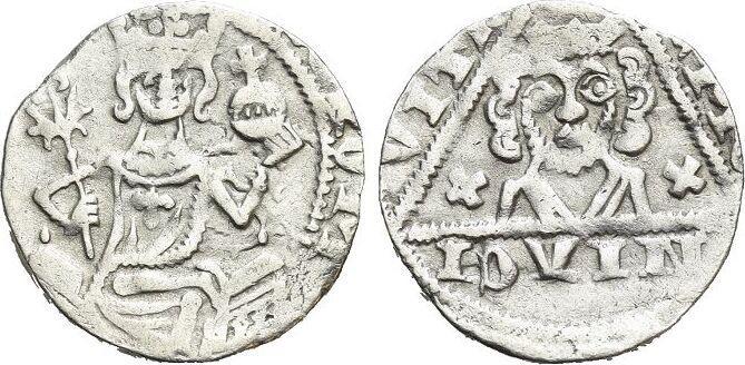 Pfennig Dortmund anonym 1310-1330, Postzegels en Munten, Munten | Europa | Niet-Euromunten, Verzenden