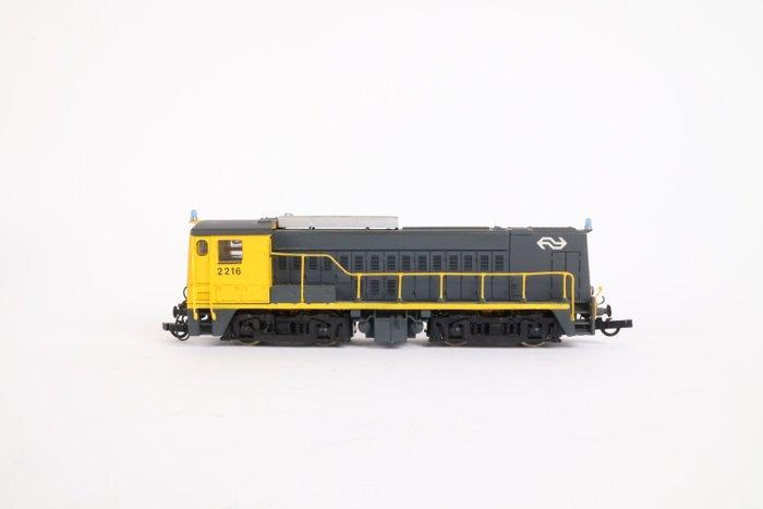 Roco H0 - 04155 A - Diesellocomotief (1) - 2210 - NS, Hobby en Vrije tijd, Modeltreinen | H0