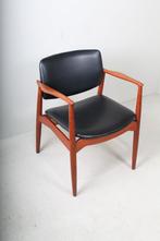 Deens design stoel Erik Buch, Gebruikt, Mid century modern, Zwart, Hout