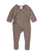 HEMA Newborn jumpsuit bruin, Verzenden, Nieuw