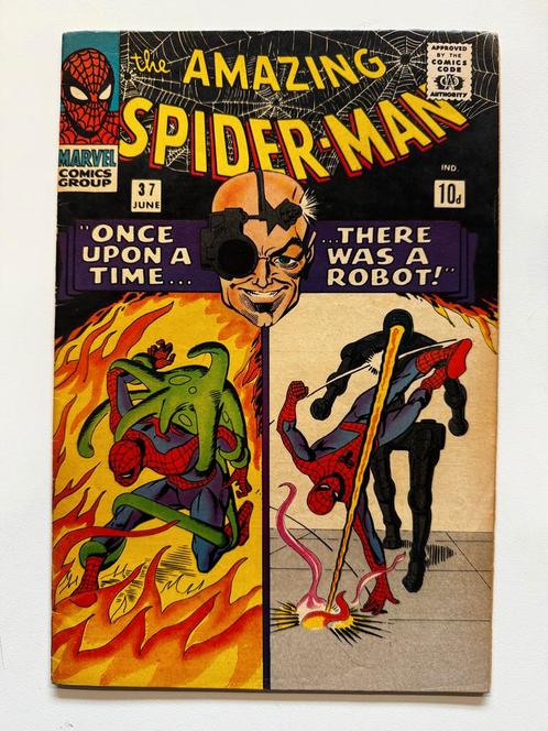 THE AMAZING SPIDER-MAN, VOL. 1 #37 | MARVEL COMICS | 1966 |, Boeken, Strips | Comics, Ophalen of Verzenden