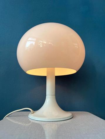 Vintage Mid Century Mushroom Table Lamp by Dijkstra beschikbaar voor biedingen