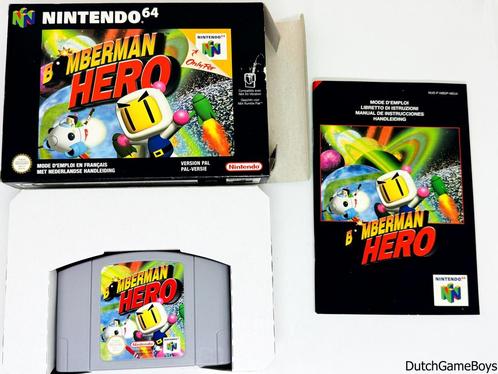 Nintendo 64 / N64 - Bomberman Hero - FAH, Spelcomputers en Games, Games | Nintendo 64, Gebruikt, Verzenden