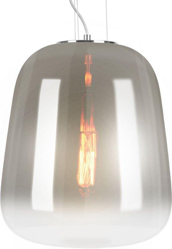 2dekans | Leitmotiv - Hanglamp Cone - Rookgrijs, Huis en Inrichting, Lampen | Hanglampen, Zo goed als nieuw, Ophalen of Verzenden