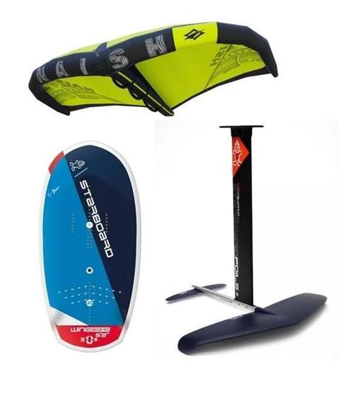 SET DEAL! Complete wingset Starboard, Naish  €1595,-, Watersport en Boten, Wingsurfen, Wingsurfset, Nieuw, Ophalen