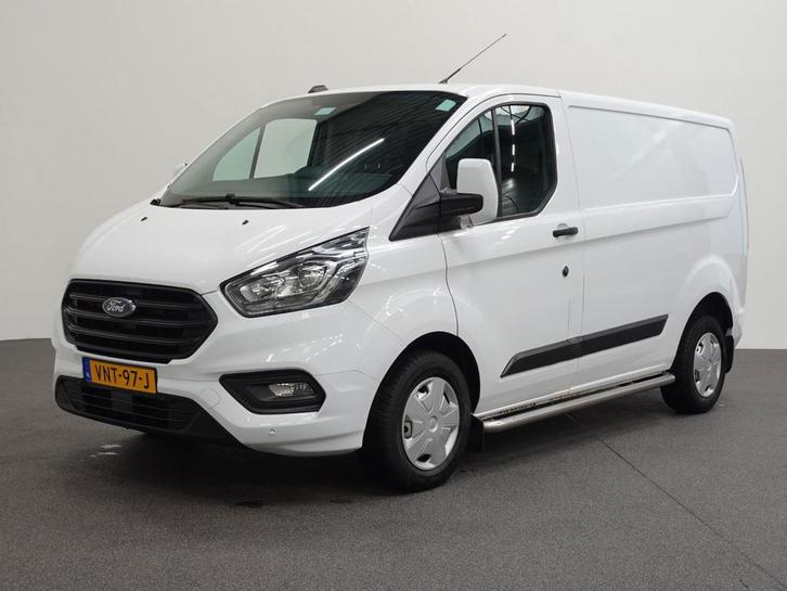 Ford Transit Custom 105pk L1H1 Trend, Auto's, Bestelauto's, Lease, Handgeschakeld, Wit, Financial lease, Stof, Diesel, Euro 6