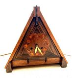 Amsterdamse School klok - Art Deco Hout, Koper - 1920-1930