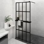 vidaXL Inloopdouchewand met schap 90x195 cm ESG-glas, Verzenden, Nieuw