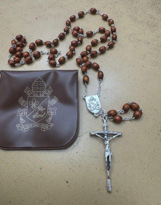 Papa Leone XIV - Rozenkrans van het audiëntie - gezegend en, Antiek en Kunst, Antiek | Boeken en Bijbels