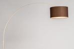 Rietveld Vloerlampen - Bruin, Beige, Zand - Stof, Metaal, Ma, Huis en Inrichting, Lampen | Vloerlampen, Verzenden, Nieuw