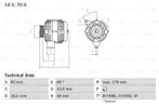 Dynamo / Alternator MERCEDES-BENZ 190 (E 1.8,E 2.0,E 2.3,...