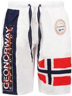 Geographical Norway Zwembroek Quemen Wit, Kleding | Heren, Badmode en Zwemkleding, Wit, Verzenden