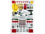 Klein Toys Bosch - 150-delige werkbank - incl. draai-,, Verzenden, Zo goed als nieuw