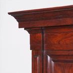 Bescheiden Pastoorskast in prachtig donker palissander ca 17, Antiek en Kunst, Ophalen of Verzenden