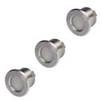 Set van 3 LED mini inbouwspots | 3 watt dimbaar | Dim to war, Verzenden, Nieuw