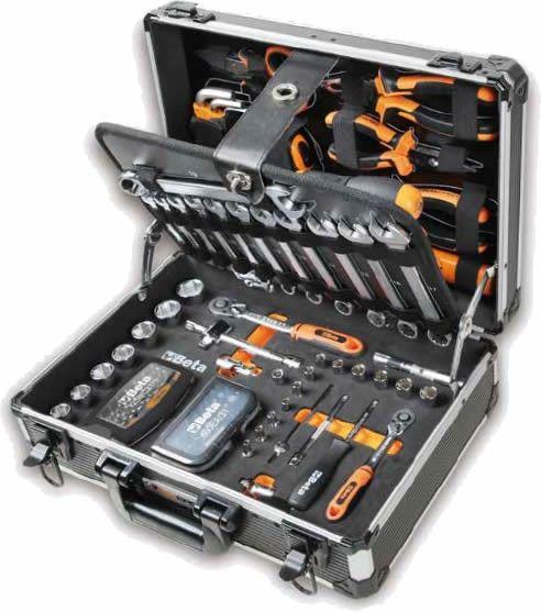Beta Worker 2054E-128 Gereedschap set 128.delig, Zakelijke goederen, Kantoor en Winkelinrichting | Magazijn, Stelling en Opslag