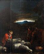 Bottega dei Bassano (XVII) - Scena pastorale in paesaggio