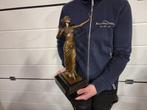 Beeld, Bronze: Salome Dancing - 35.5 cm - Brons, Marmer