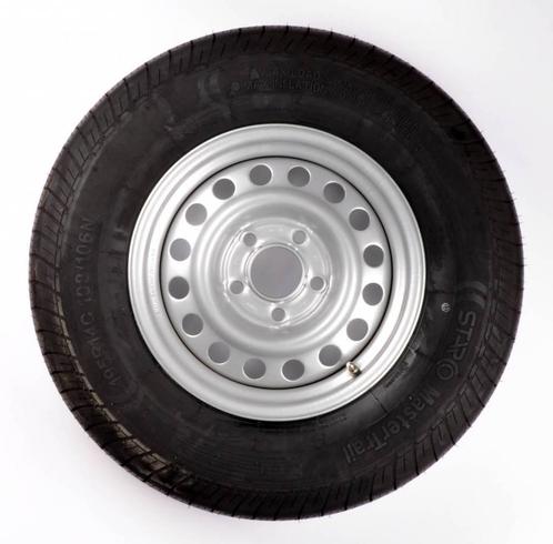 Compleet wiel 195R14C band +  velg - mercedes steek 5x112 -, Auto-onderdelen, Banden en Velgen, Ophalen of Verzenden