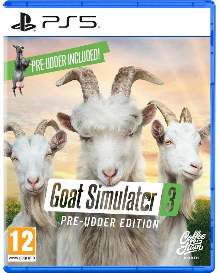 Goat Simulator 3 - Pre Udder Edition (PlayStation 5), Spelcomputers en Games, Games | Sony PlayStation 4, Gebruikt, Vanaf 7 jaar