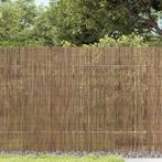vidaXL Tuinscherm 600x100 cm riet, Verzenden, Nieuw, 1 tot 2 meter