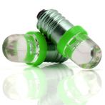 E10 LED lamp - 12V - Groen, Ophalen of Verzenden, Nieuw