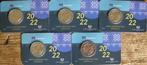 Cyprus. 2 Euro 2022 Erasmus (5 coincards) (Zonder