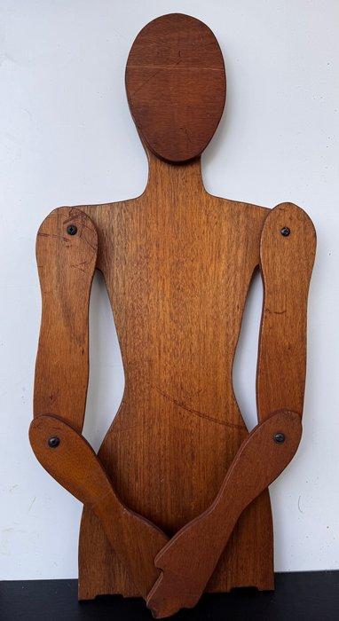 Mannequin - Gearticuleerde mannequin - Hout, Bewegelijke, Antiek en Kunst, Kunst | Designobjecten
