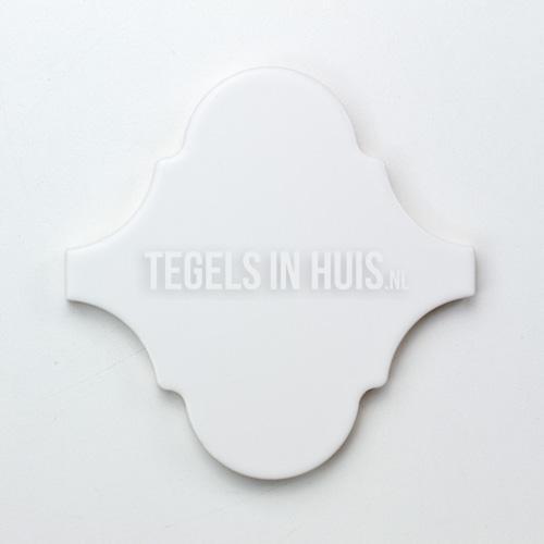 Wandtegel scale alhambra arabesque curvytile mat wit, Doe-het-zelf en Verbouw, Tegels, Wandtegels, Nieuw, 10 m² of meer, Keramiek