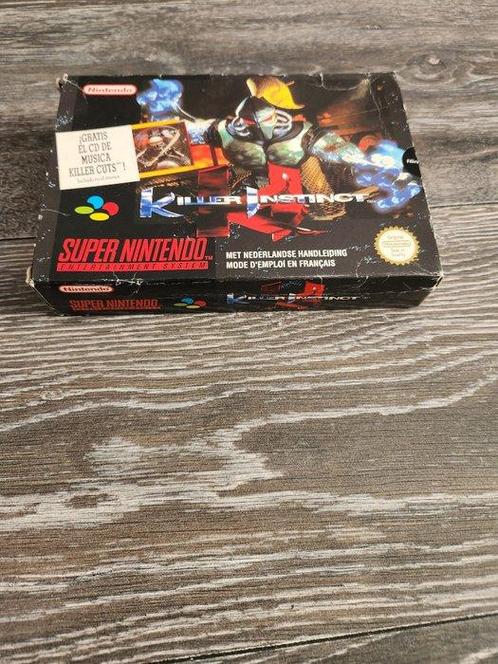 Nintendo - Snes - Killer instinct FAH CB - Videogame - In, Spelcomputers en Games, Spelcomputers | Overige Accessoires