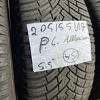 2 x Pirelli 205-55-17 4 Seizoenbanden 5,5mm, Auto-onderdelen, Banden en Velgen, Gebruikt, 17 inch, All Season, Band(en)