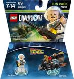 LEGO Dimensions 71230 Fun Pack (Doc Brown + Travelling Time, Zo goed als nieuw, Verzenden