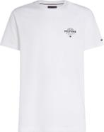Tommy Hilfiger T-shirt Logo Monotype Wit maat M Heren, Kleding | Heren, T-shirts, Wit, Tommy Hilfiger, Nieuw, Verzenden