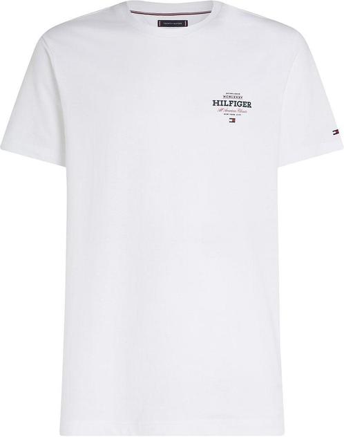 Tommy Hilfiger T-shirt Logo Monotype Wit maat M Heren, Kleding | Heren, T-shirts, Wit, Nieuw, Maat 48/50 (M), Verzenden
