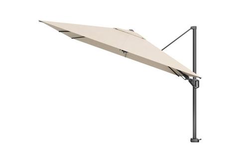 Platinum Challenger T2 zweefparasol premium - 3x3 m. -, Tuin en Terras, Parasols, Zweefparasol, Nieuw, Kantelbaar, Verzenden