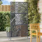 vidaXL Privacyscherm Antraciet 100x50x180 cm Staal, Tuin en Terras, Verzenden, Nieuw, IJzer