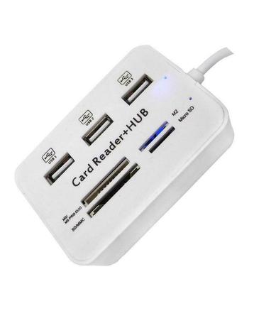 USB Hub 3 Poorten Splitter & Geheugenkaartlezer beschikbaar voor biedingen