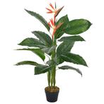 vidaXL Kunstplant met pot strelitzia 100 cm rood, Huis en Inrichting, Verzenden, Nieuw