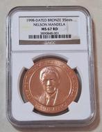 Zuid-Afrika. Medal 1998 NGC MS67RD NELSON MANDELA (Zonder