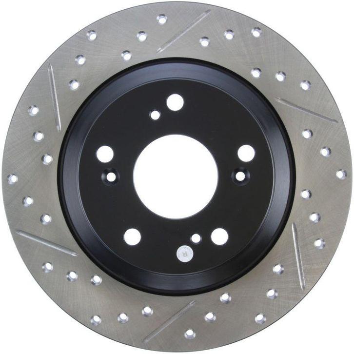 StopTech 00-09 S2000 Slotted & Drilled Right Rear Rotor -, Auto-onderdelen, Remmen en Aandrijving, Ophalen of Verzenden