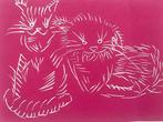 Ai Weiwei (1957) - Cats (Pink)